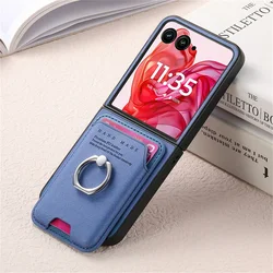 Custodia per telefoni con portafoglio in pelle 2 in 1 staccabile e supporto magnetico per schede