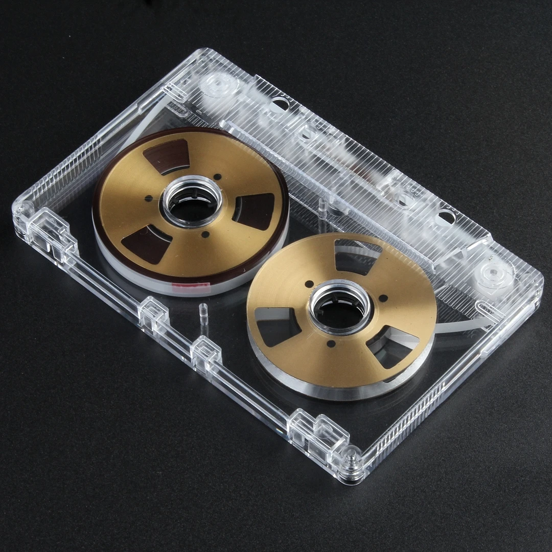 Homemade Retro 46 Min Classic 3 Window Reel To Reel Blank Cassette Tape  Audio Tape