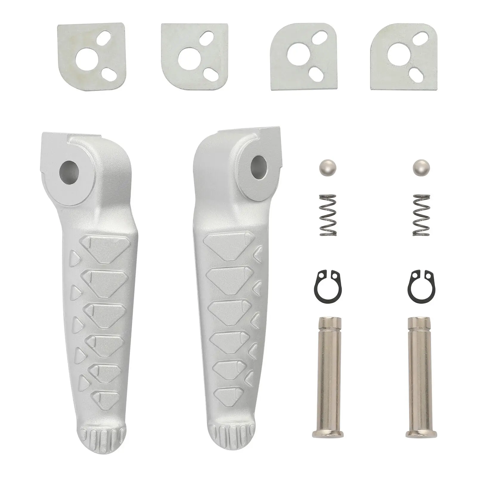 Motorcycle Front Rear Passenger Footpegs Footrest For Aprilia RS660