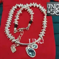 2024 Selling Exquisite High Quality UNO DE 50 Fashion Classic 925 Necklace Jewelry Romantic Holiday Gift 1