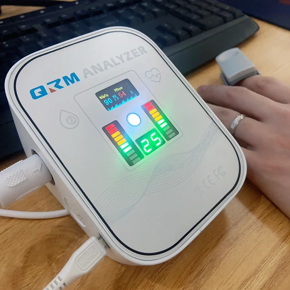 Health Analyzer Body Health Analyzer Quantum Resonance Magnetic Analyzer Set Hand Touch Quantum Body Analyzer With 53 Reports Sub-health Test New Generation QA-36S