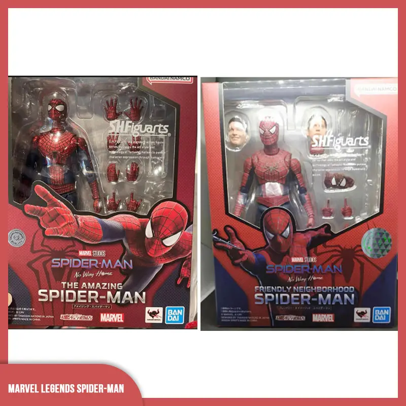 

Original Bandai S.H.Figuarts Spider-Man 3 Heroes Of No Return The Amazing Spider-Man In Stock Action Collection Figures Model