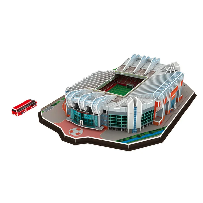 Puzzle stade 3d old trafford - manchester united, puzzle