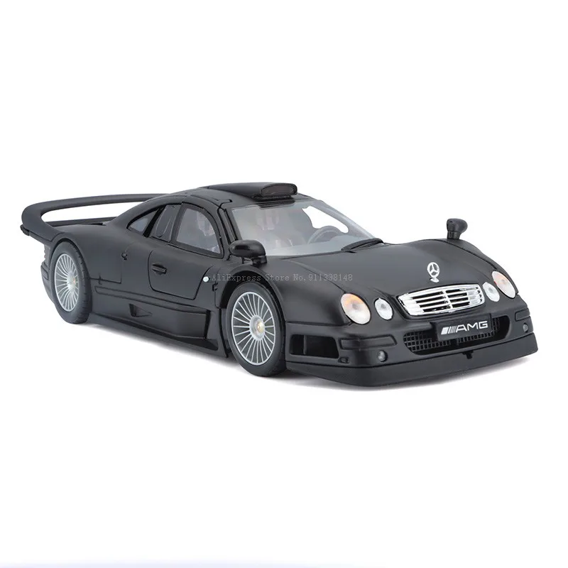 Maisto 1:18 Mercedes Benz CLK-GTR Street Version Classic Alloy Car