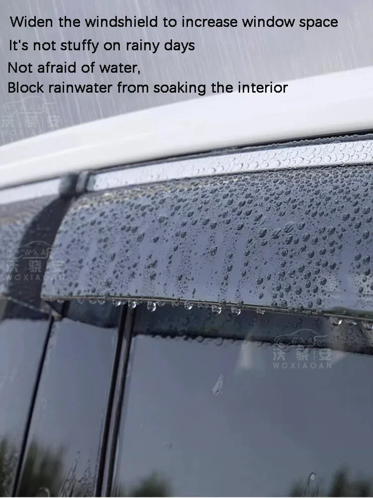 For Chery Jetour Dashing Window Rain Cover, Jetour Dashing Side Window (Sun and Rain Canopy)-edition models