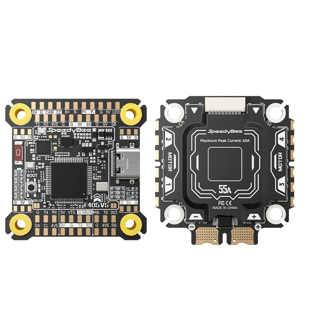 SpeedyBee F405 V5 Stack FC 55A ESC 3-6S pour Drone FPV