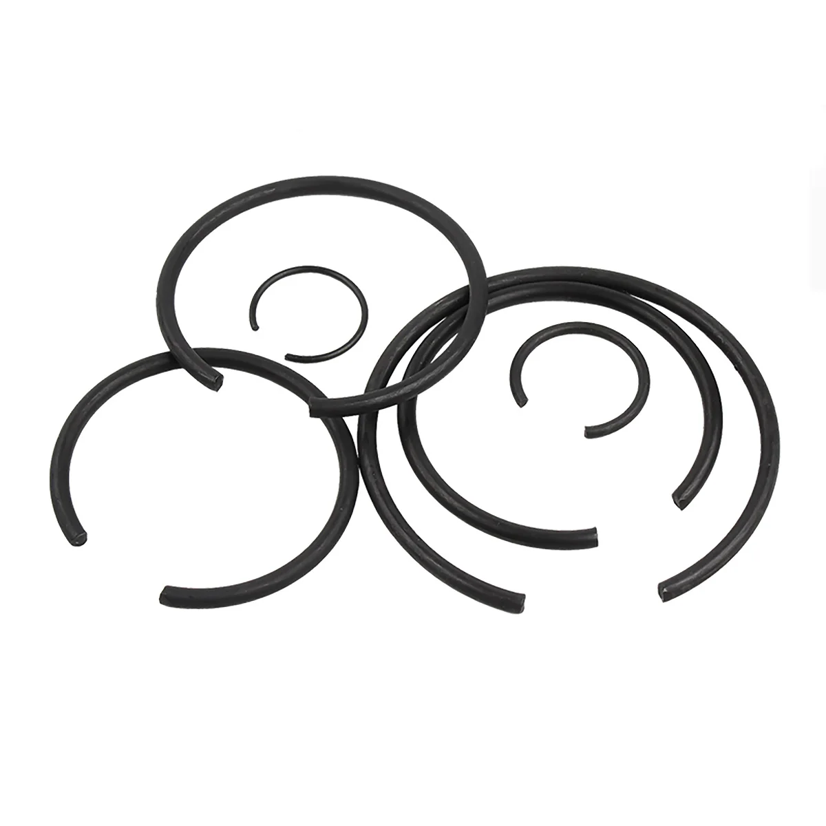 

M4M5M6M8-M140 70 Manganese Steel Shaft Steel Wire Stop Ring / C-Type Retaining Ring Circlip