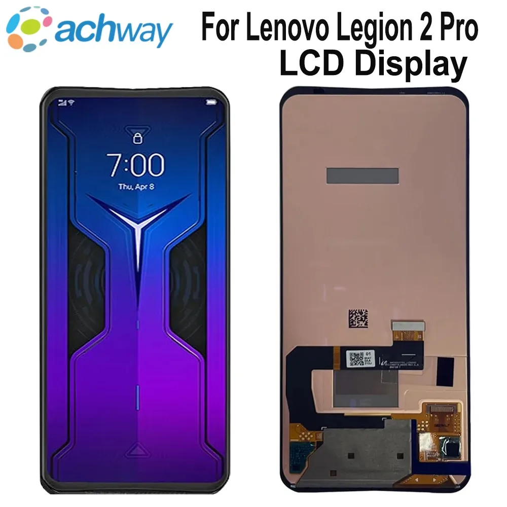 

ЖК-дисплей AMOLED для Lenovo Legion 2 Pro, сенсорный экран с дигитайзером в сборе, ЖК-экран для Lenovo L70081