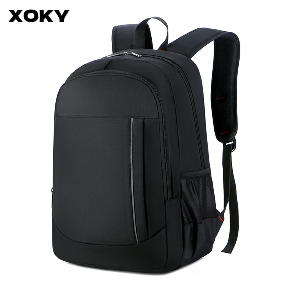 21 Inch High Laptop Backpack For Men - Fits Up To 19" Laptop, USB Charging Port, Waterproof Rain Cover