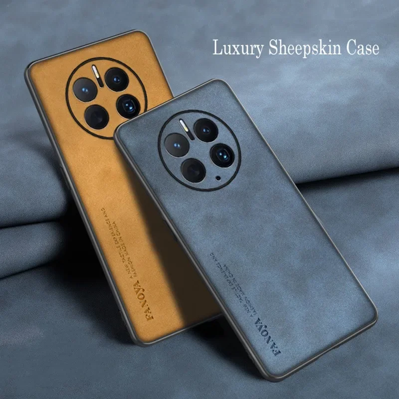 Per Huawei Mate 50 50E Pro Custodia In Silicone Antiurto In Pelle Di Montone Per Huawei Mate 50 Pro Rs Porsche Design Cover Per Telefono