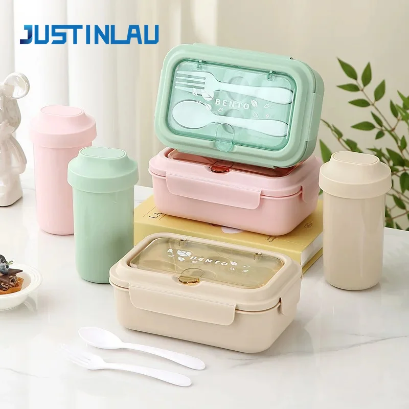 Portable Bento Box Lunch Container for School Office