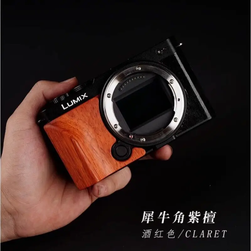 Panasonic Lumix S9용 목재 손잡이 홀더 미끄럼 방지 스티커