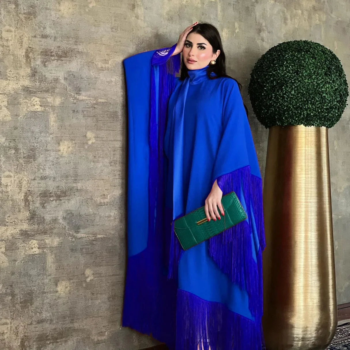 Eid Caftan Muslim Women Party Dress Ramadan Abaya Dubai Elegant Turkey Islam Long Evening Dresses Robe Musulmane Kaftan Vestidos
