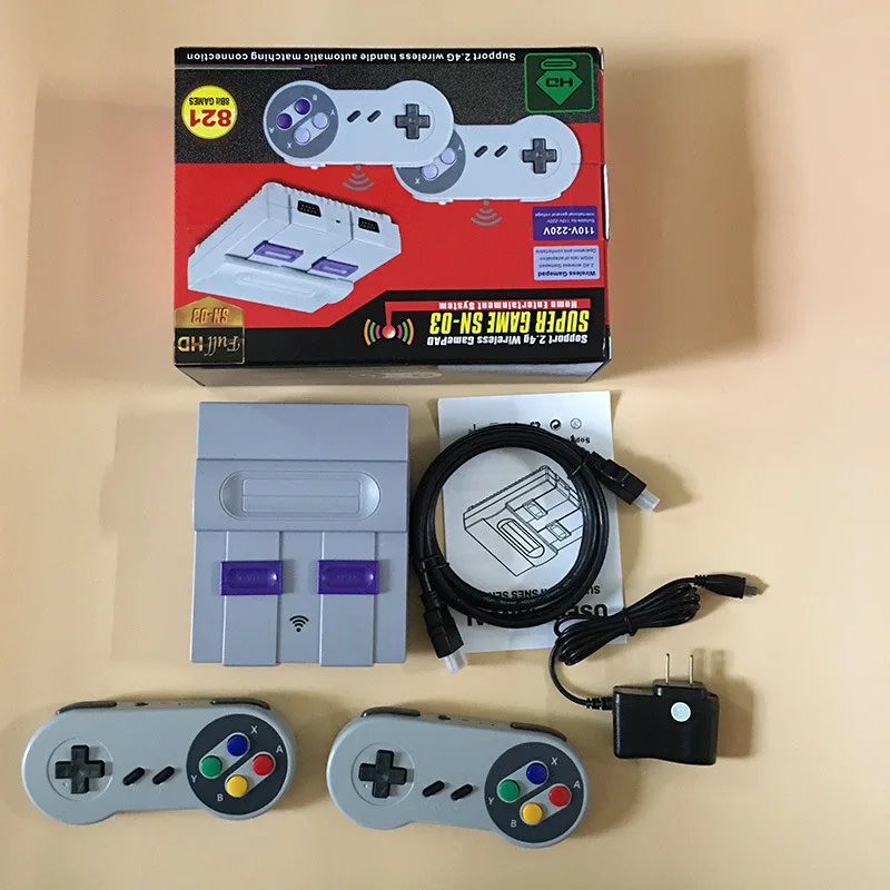 New HD Super Wireless Game Machine SNES Home Game Machine