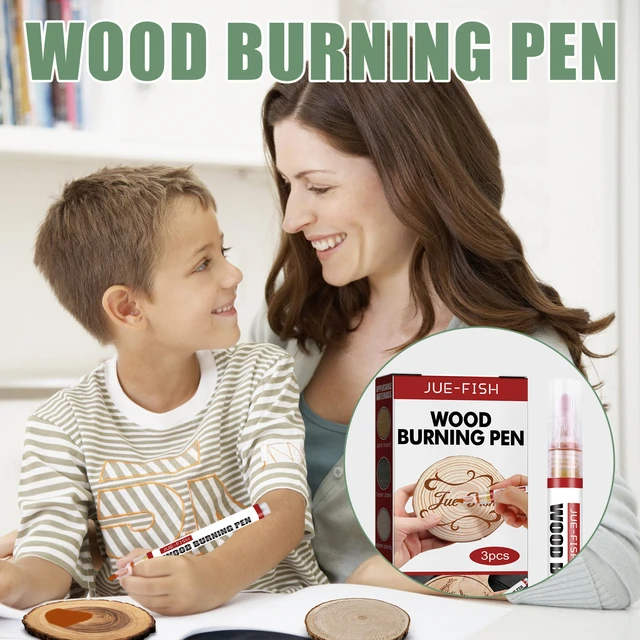 Scorch Pen Marker Chemical Wood Burning Pen Wood Burning Markers Pens  Stationery for DIY Wood Crafts Projects