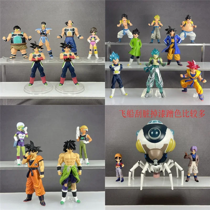 Genuino Dragon Ball Action Figure Hg Gacha Pb Limited Burdock Hitto Zamasu Raro Fuori Stampa Modello Ornamento
