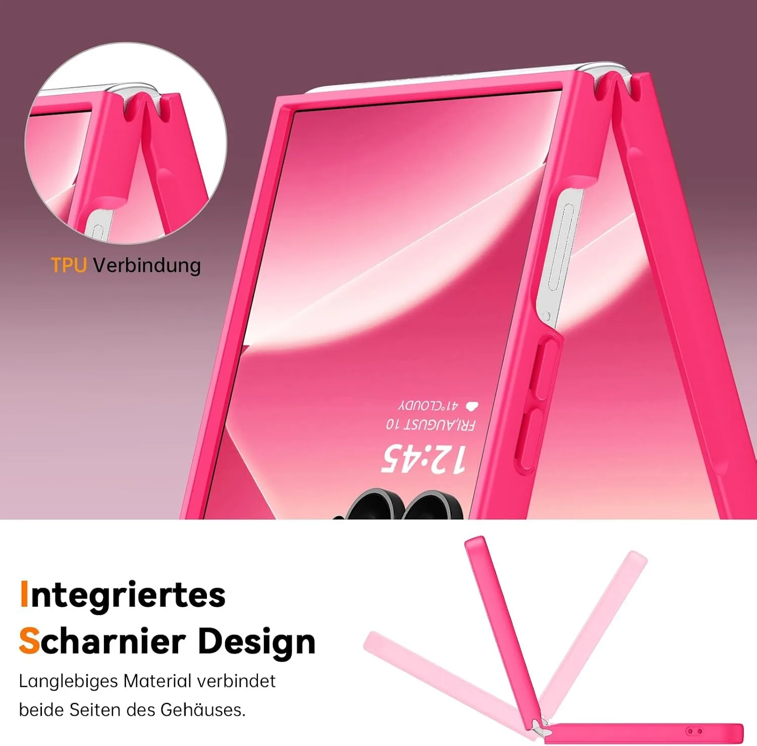 Slim Matte Magnetic PC Cover - Translucent Candy Color