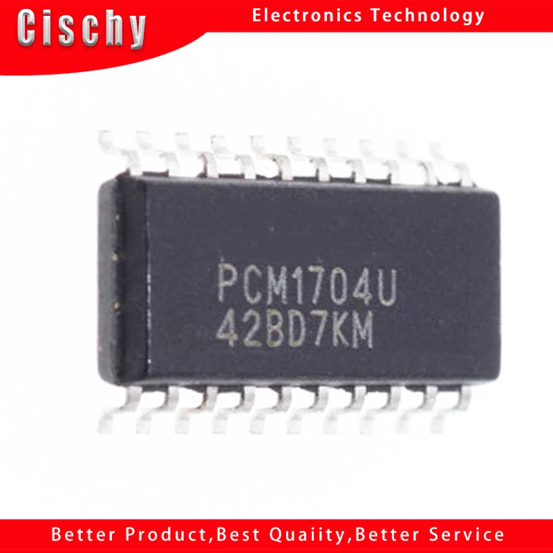 

1pcs/lot PCM1704 PCM1704U DF1704 DF1704U Audio decoding chip In Stock