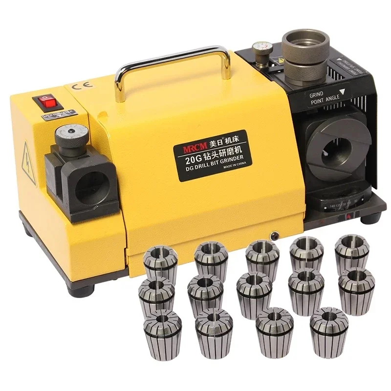 

MR-20G Portable Grinder Drill Bit Sharpener 3-20mm Universal Tool Grinder Sharpening Drill Machine For Bit Grinding