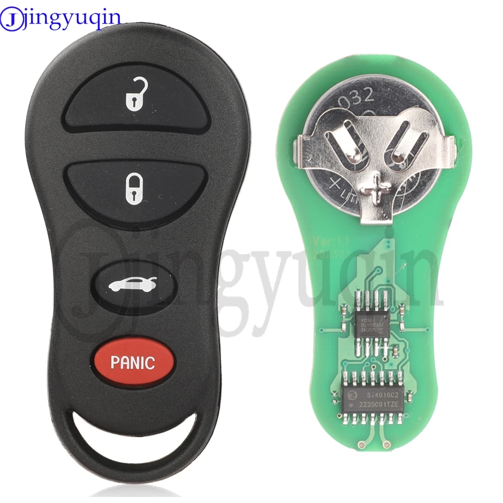 Replacement Remote Key FOB For 1998-2004 Jeep Cherokee/Grand Cherokee - GQ43VT9T