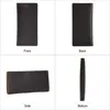 JOYIR Genuine Leather Wallet Men Leather Long Wallet Clutch Bag Vintage Male Purse for Checkbook Credit Cards Minimalist Purses 2