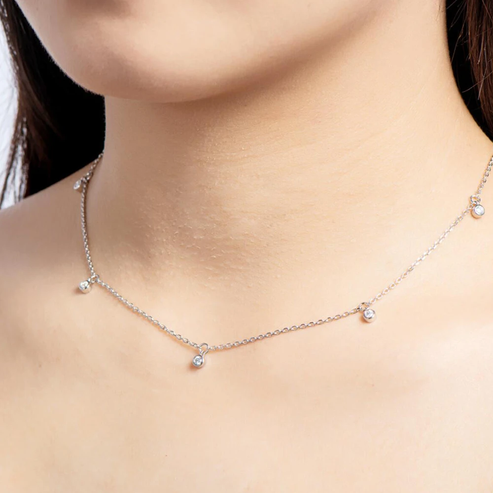 Collana Mozambico in argento sterling 2025 da donna, moda donna, 100% millimetro_voghion.com
