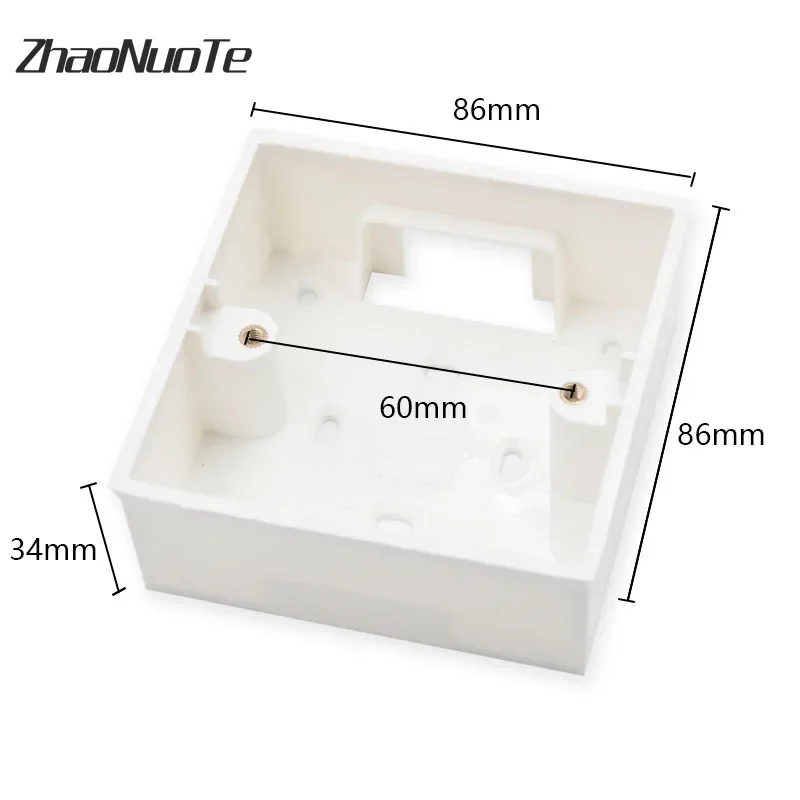 High-quality Wall Mount Wiring Bottom Box 34/40/45mm for 86 Type Standard Switches and Sockets Apply