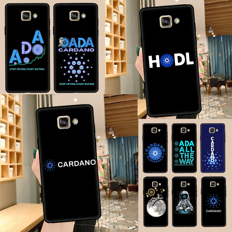 Cardano Coin Ada Custodia Per Criptovaluta Per Samsung Galaxy J3 J5 J7 2017 J1 A3 A5 2016 J4 J6 Plus A6 A7 A8 A9 J8 2018 Cover