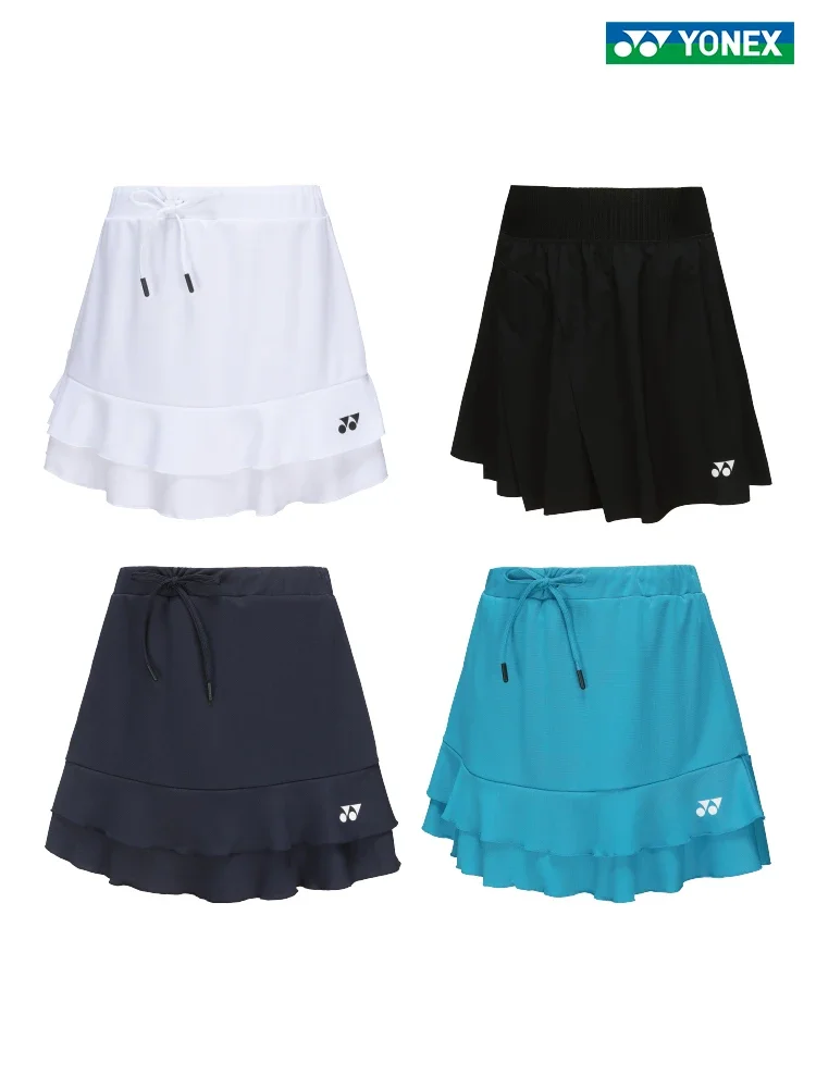 Yonex YY Badminton Suit Women's Sports Skirt Quick-drying Sports Skirt 220074BCR
