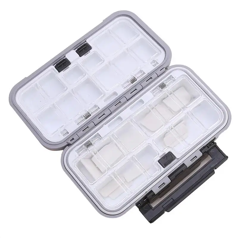 Description Picture 3 of itemNew Waterproof Fishing Tackle Box Accessories Tool Storage Fish Hook Lure Fake Bait Boxes for Carp Goods