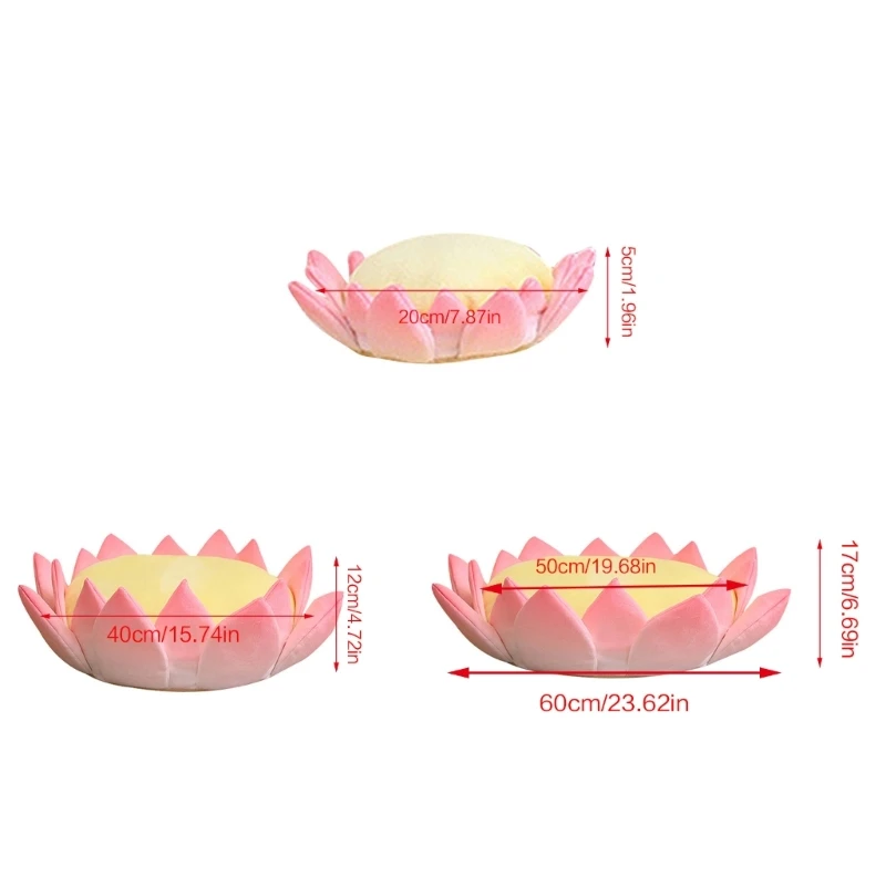 Lotus Flower Cushion Floor Cushion Sitting Pillow Decorations Drop shipping 6