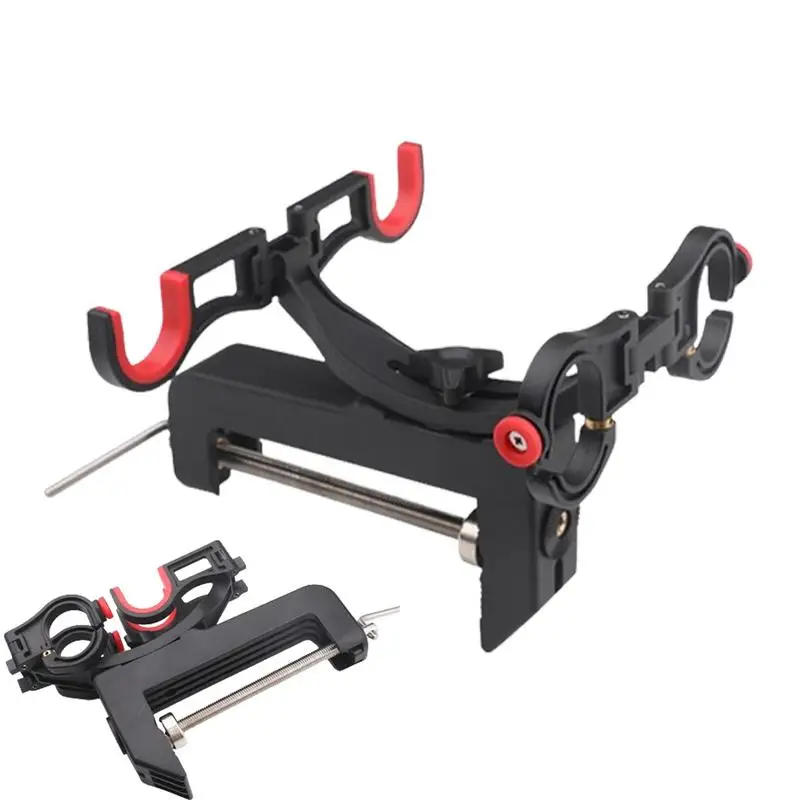 Fishing Boat Rods Holder Double Pole Sea Fishing Stand Foldable Pole Bracket 90 Degree Adjustable Support