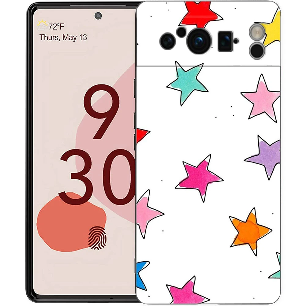 Colorful Stars Soft Phone Case Cover