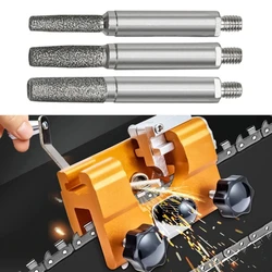 Cylindrical Burr 4/4.8/5.5mm Chainsaw Sharpener Stone File Chain Saw Sharpening