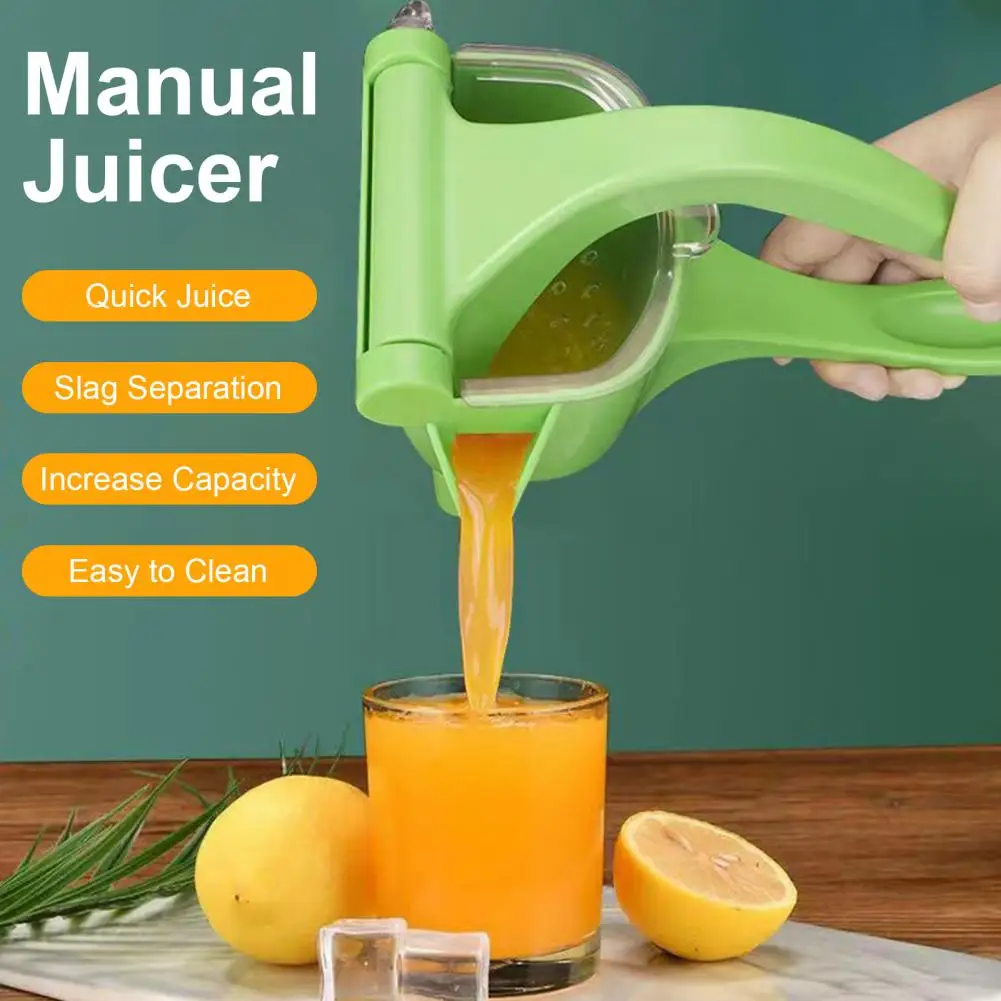 Manual Juicer Hand Squeeze Portable Convenient Juice Extractor Stylish Easy To Use Durable Food Grade PP Hand Press Juicer lemon squeezer juice squeezer fruit juicer