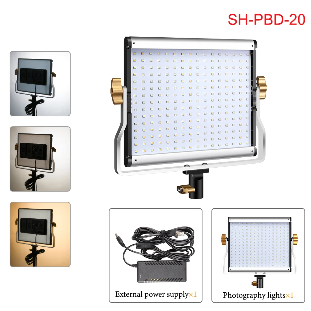 2x4 ceiling light panels Camera Photo LED Video Panel Light Optional with Power Adapter hotography Lighting For Live Stream Photo Studio Fill Lamp panel light LED Panel Lights