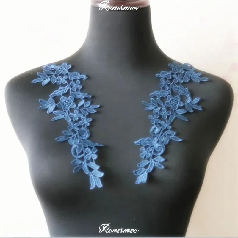 Vibrant Lace Applique Flower Sewing Trims