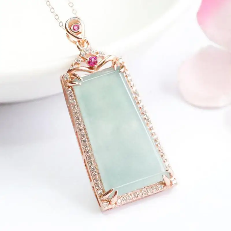 

Женский кулон из серебра 925 пробы, 34*16*4,5 мм