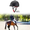 Unisex Equestrian Hat, Men Women Equestrian Hat, Horseback Rriding Hat, Compact Portable Adjustable Gifts for Men and Women 3