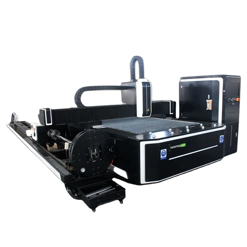 

1530 Cnc Raycus 1000w 2000w 3000w Tube Fiber Laser Cutting Machine for 8mm Stainless Steel