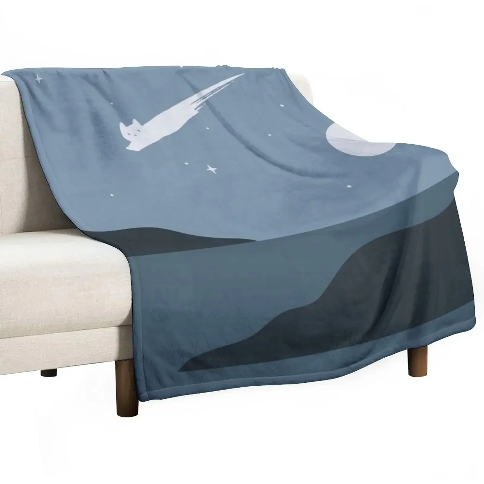 

Cat Landscape 43 Throw Blanket Kid'S Single Stuffeds Blankets