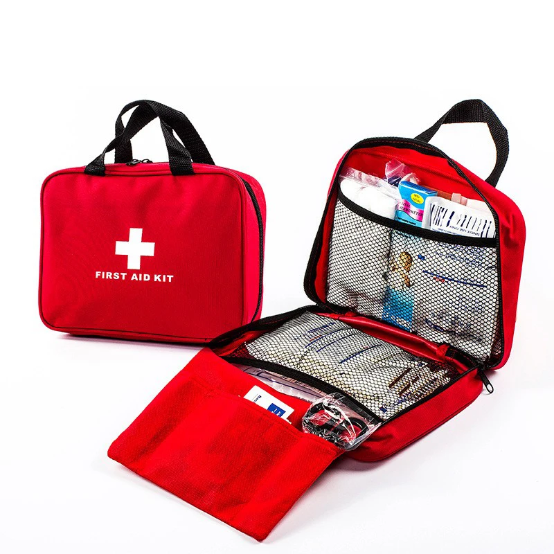 Household portable travel large medical first aid kit portable box storage bag suitcase nylon small backpack pouch essential 6 Household portable travel large medical first aid kit portable box storage bag suitcase nylon small backpack pouch essential 6