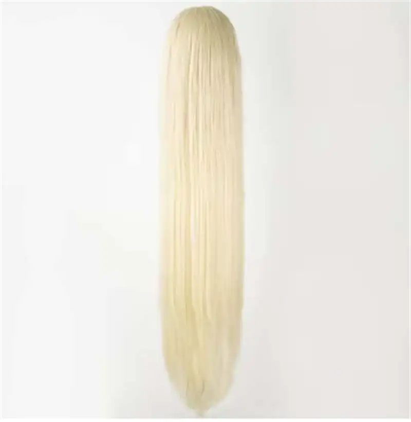 Synthetic Wig 100CM/40 Inches Long Halloween Wig Straight Hair For Halloween Carnival Costume Cos-play