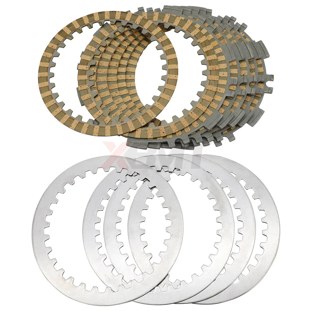 

Motorcycle Clutch Friction Plate Discs For Yamaha XP500 T-MAX500 TMAX500 TMAX T-MAX 500 2001-2011