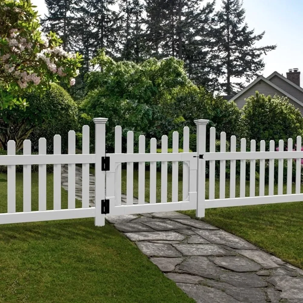 Description Picture 2 of itemZP19043 All American Gate Yard and Garden Decors White Fence Gardening and Decoration Buildings Supplies Hom