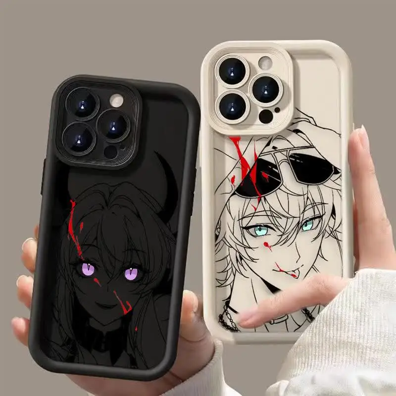 Чехол для телефона Genshin Impact Art Cover Google PIXEL 7 8 7A 8A 9 Oneplus 11 10R 8T NORD CE 4 LITE ACE 2 3 5G из ТПУ Funda