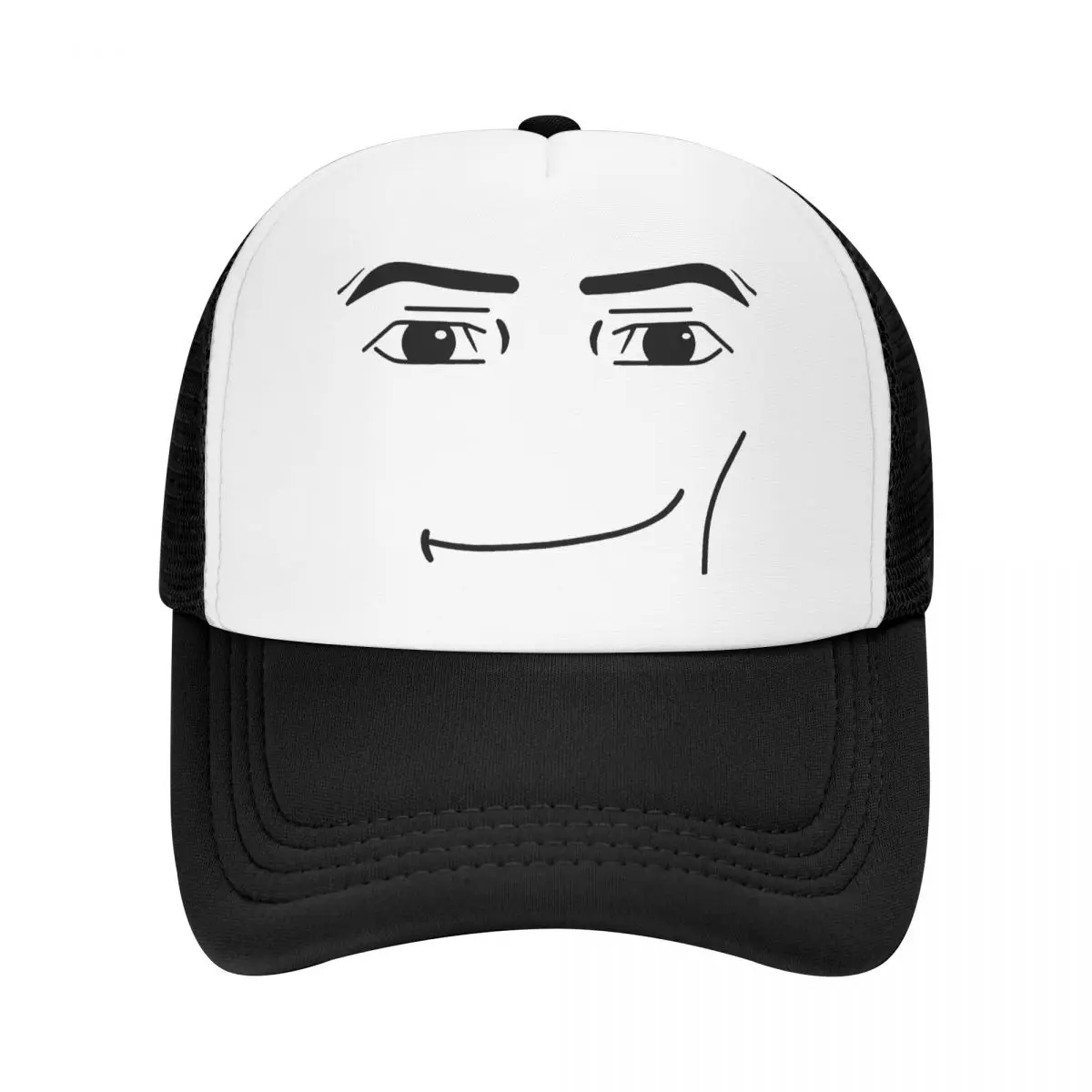 Kişiselleştirilmiş Anime Robot Yüzü Beyzbol Şapkası Kadın Erkek Ayarlanabilir Kamyoncu Şapkası Spor Snapback Şapkalar Yaz Şapkaları_voghion.com