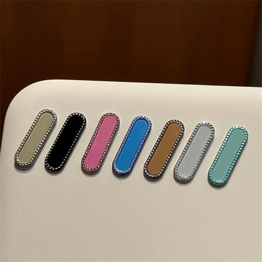 Glitter Diamond Alloy Metal Camera Control Button Cover for iPhone 17 16ProMax Plus Sensitive Smart Lens Capture Button Case