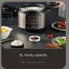 Smart Electric Pressure Cooker, Official MultiFunction Rice Cooker for Home Use, Compact Kitchen Device, Easy Clean Design 3