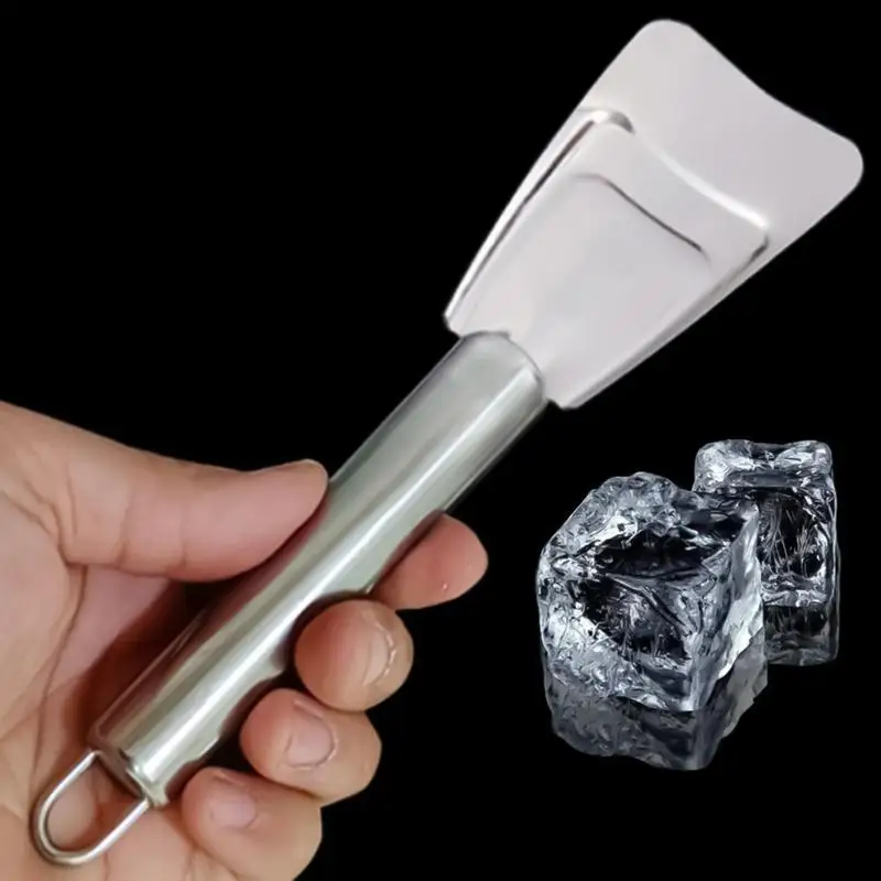 

Ice Remover Tool Refrigerator Deicer Paint Scraper Fridge Ice Shovel Defrosting Shovel Steel Deicer Multifunction Scrapper